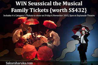 SEUSSICAL THE MUSICAL Tickets Giveaway. Ends Sun 18 Oct 2015.